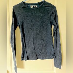 Figs Underscrub deep navy blue small